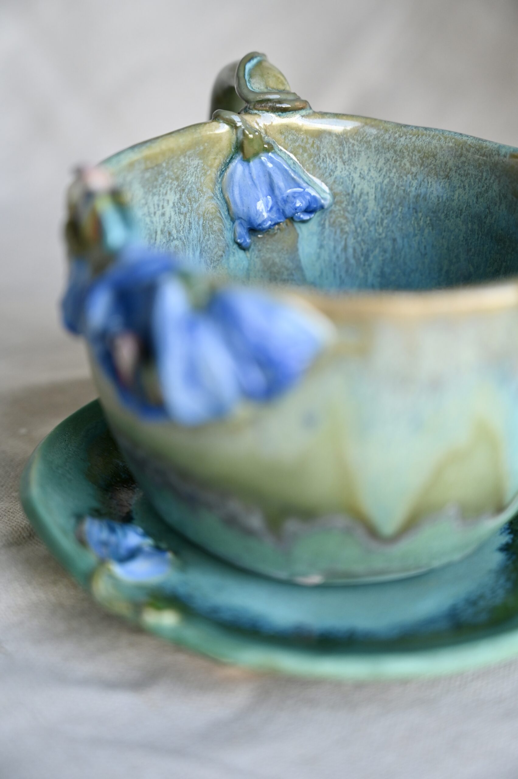 Filiżanka "Kwietne ptaszki" - obrazek 2