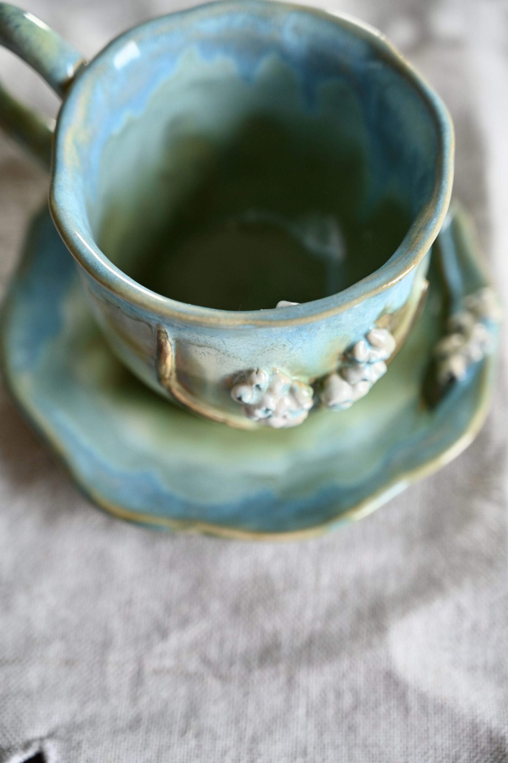 Filiżanka "Biały Szafirek" - obrazek 6