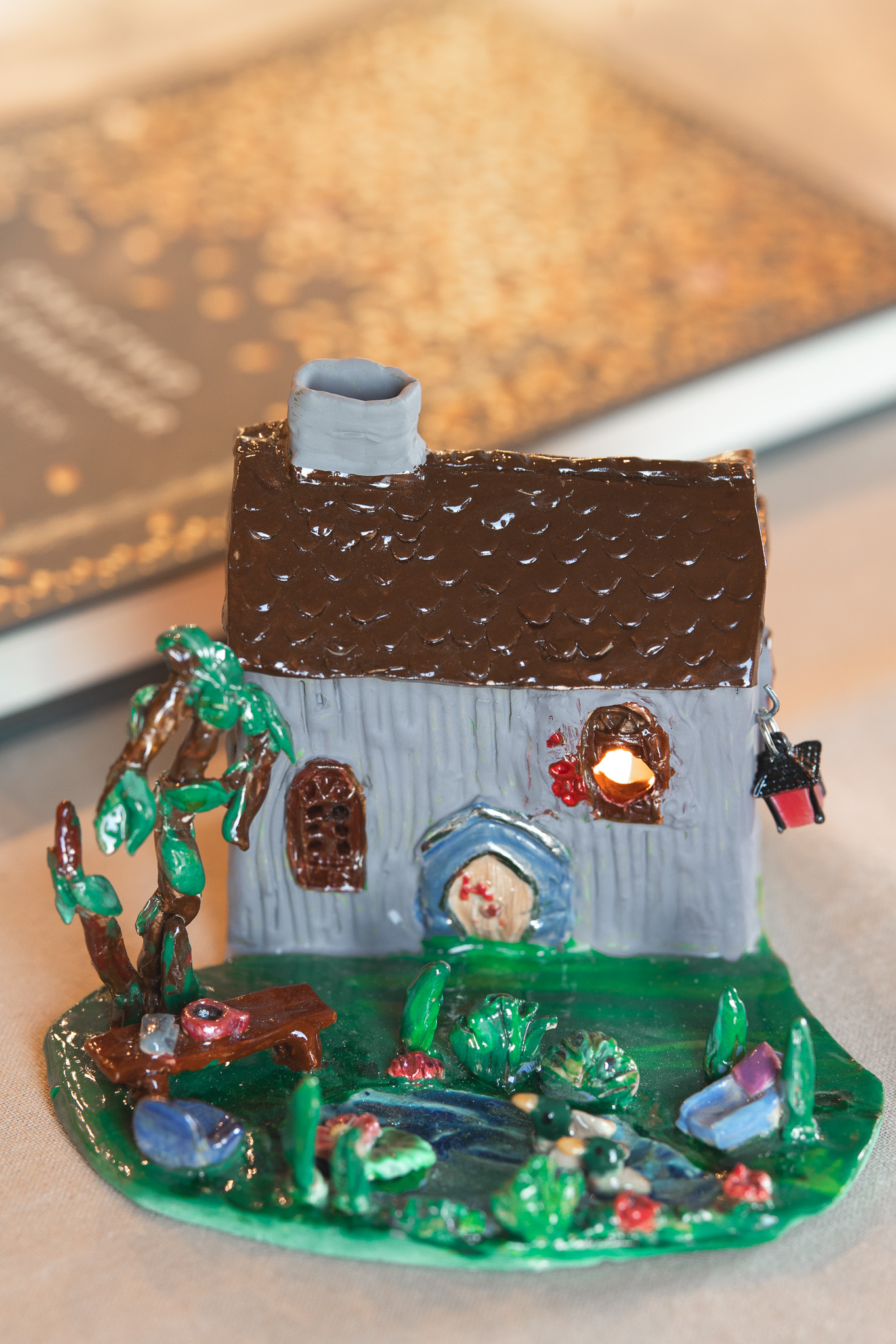 Domek „W zimowym oknie”