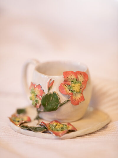 Filiżanka "Srebrny Ciemiernik"