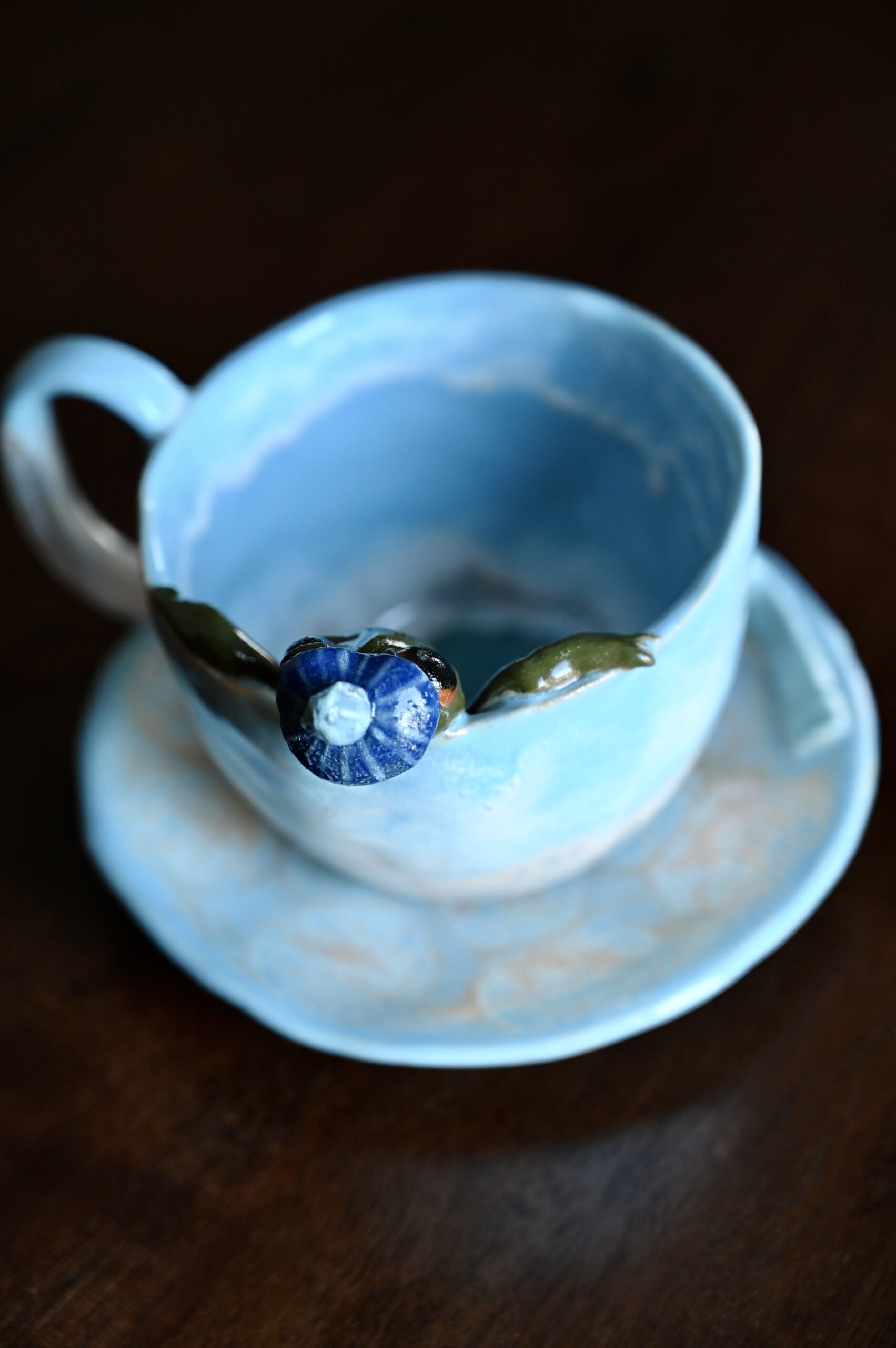 Filiżanka „Żaba na łyżwach” - obrazek 3