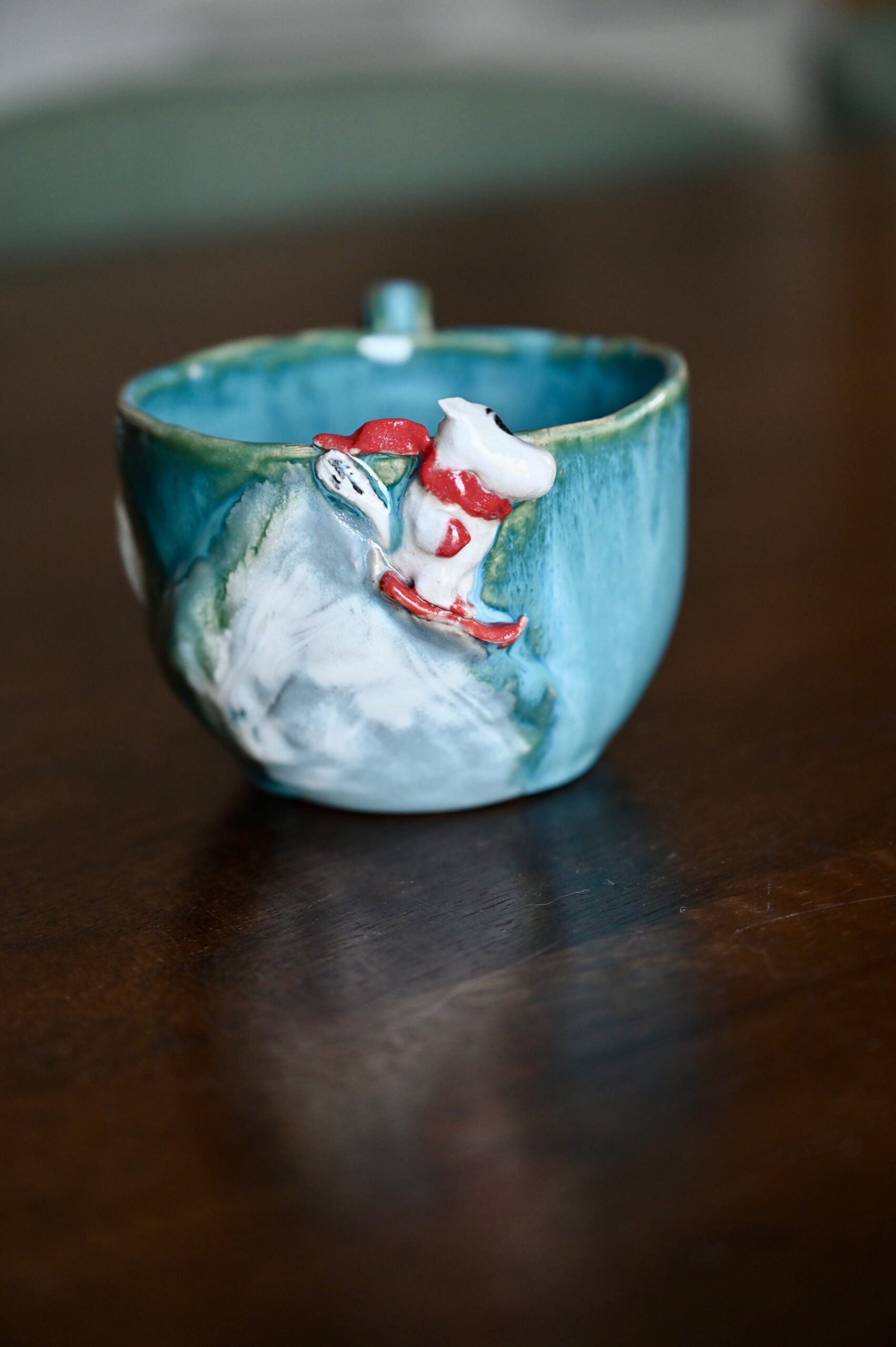 Kubek „Zjazd Muminka” - obrazek 4